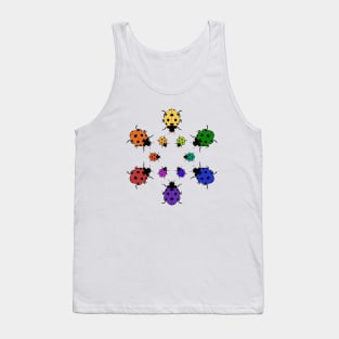 Ladybug Color Wheel Tank Top